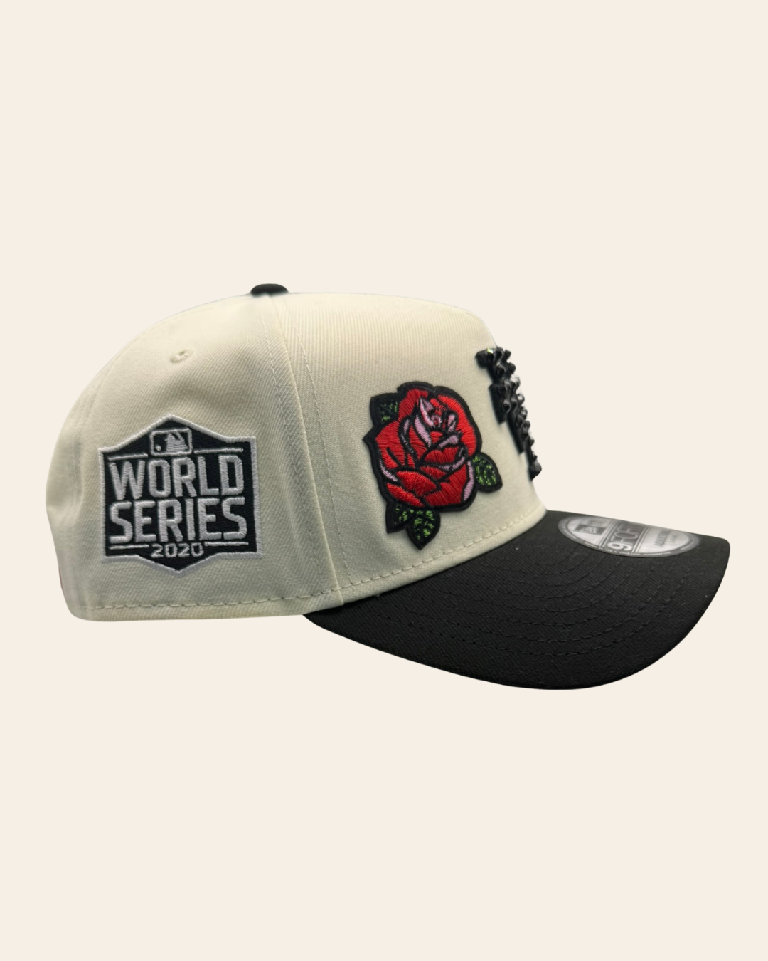 Reversed LA Twin Roses – Custom Snapback Hat