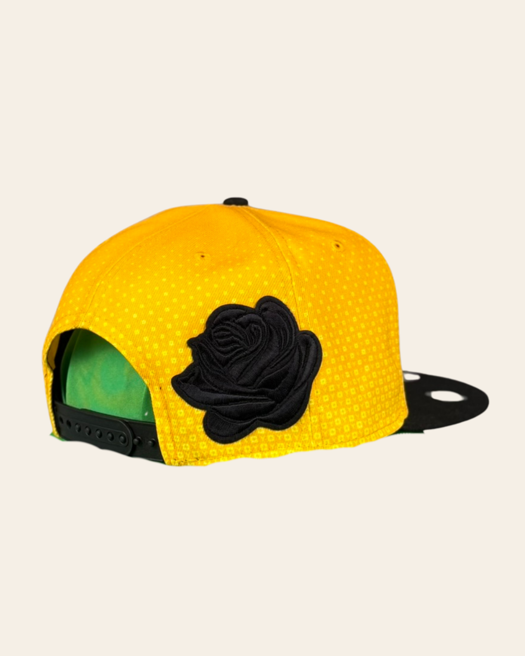 Pittsburgh Black Rose Cross – Custom Snapback