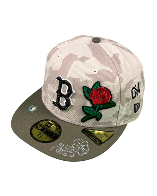 Boston Rose – Size 7 3/8 | Custom 59FIFTY