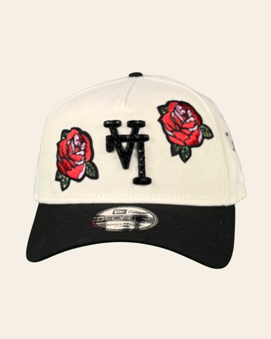 Reversed LA Twin Roses – Custom Snapback Hat