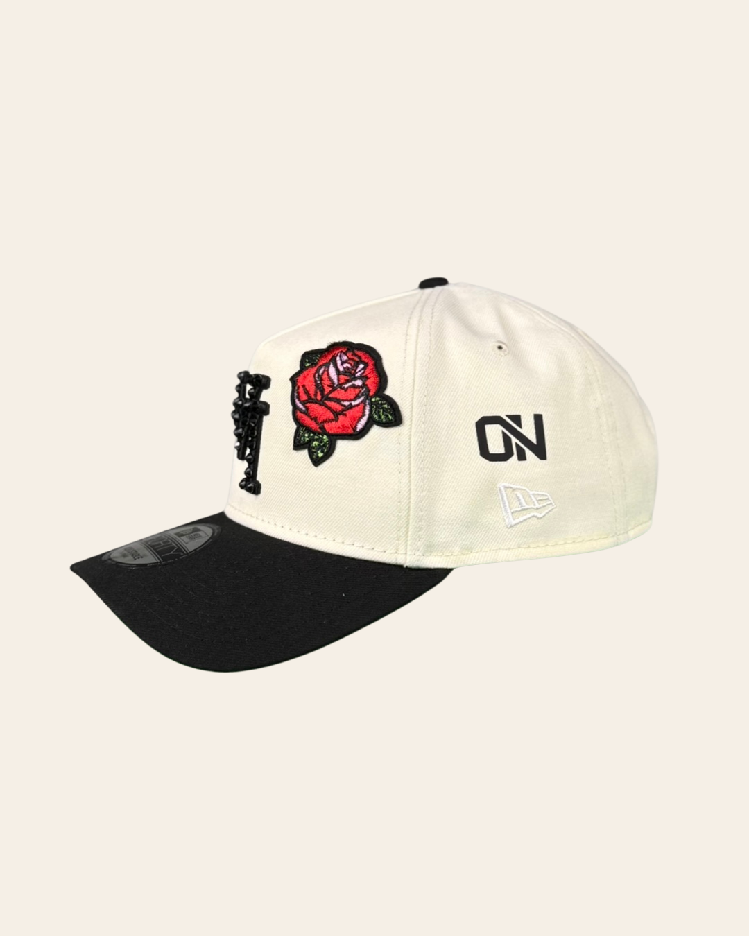 Reversed LA Twin Roses – Custom Snapback Hat