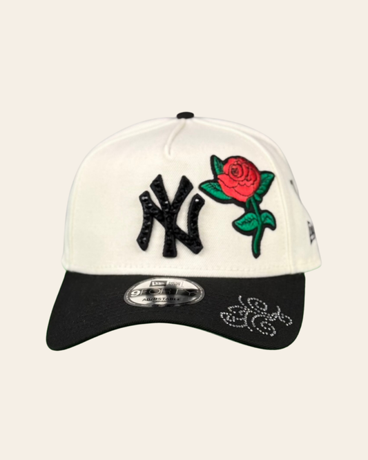 New York Yankees Rose – Custom Snapback Hat