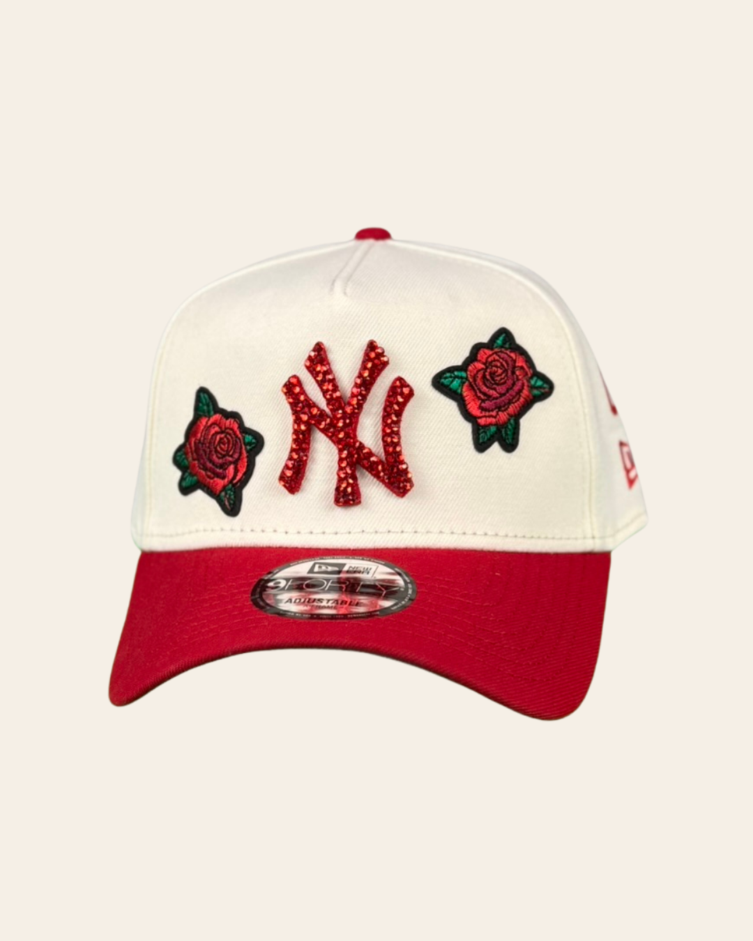 New York Yankees Roses – Custom Snapback Hat