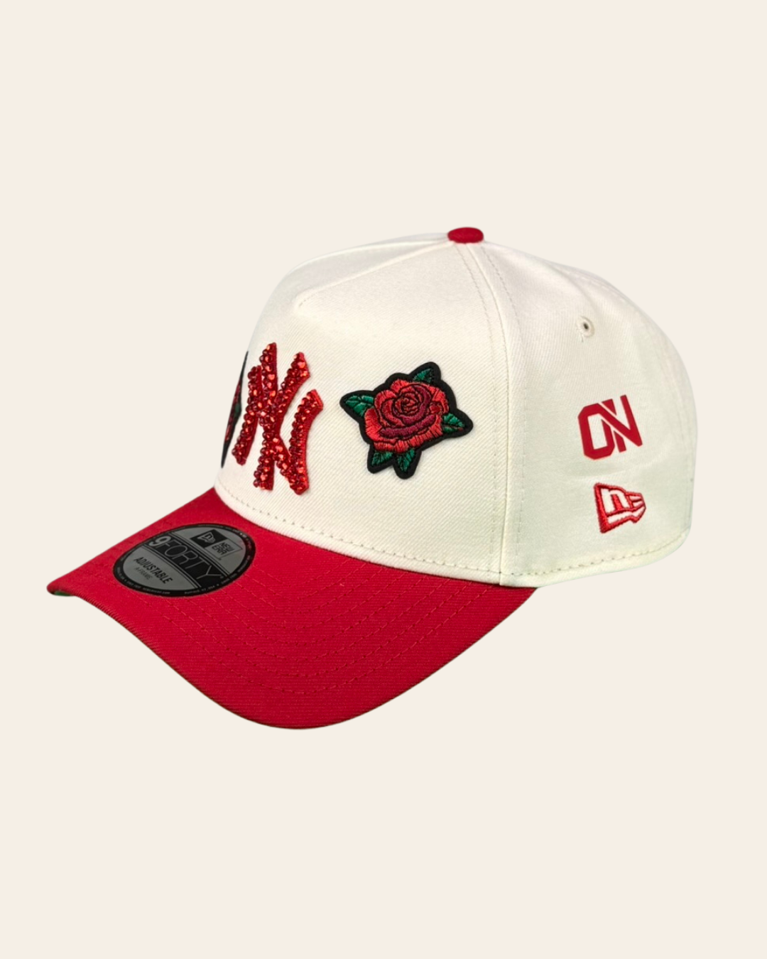 New York Yankees Roses – Custom Snapback Hat
