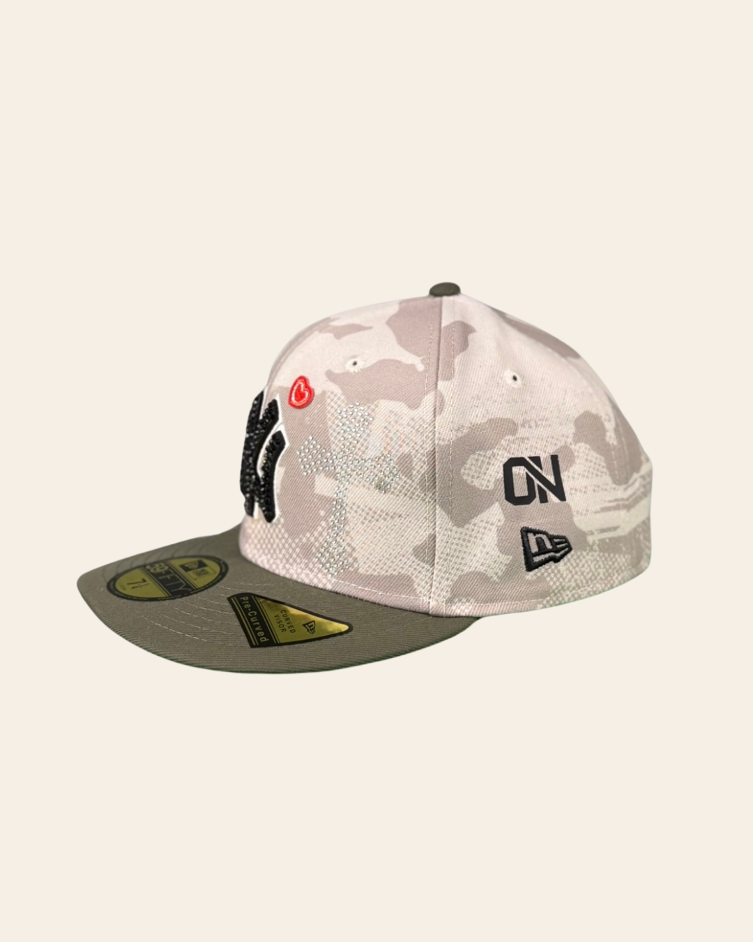 New York Heart Camo – Custom 59FIFTY Fitted 7 1/4