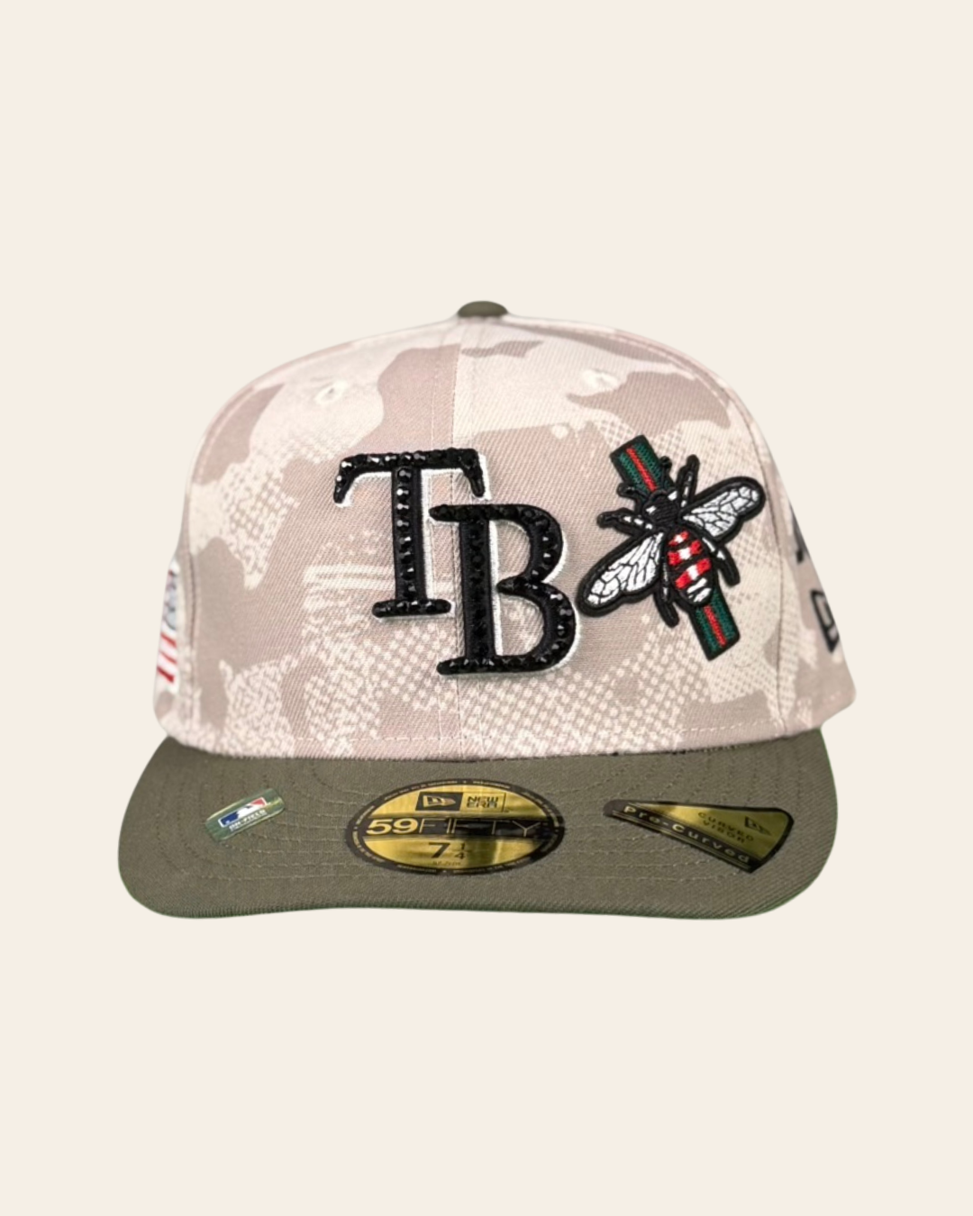 Tampa Bee – Custom 59FIFTY Fitted 7 1/4
