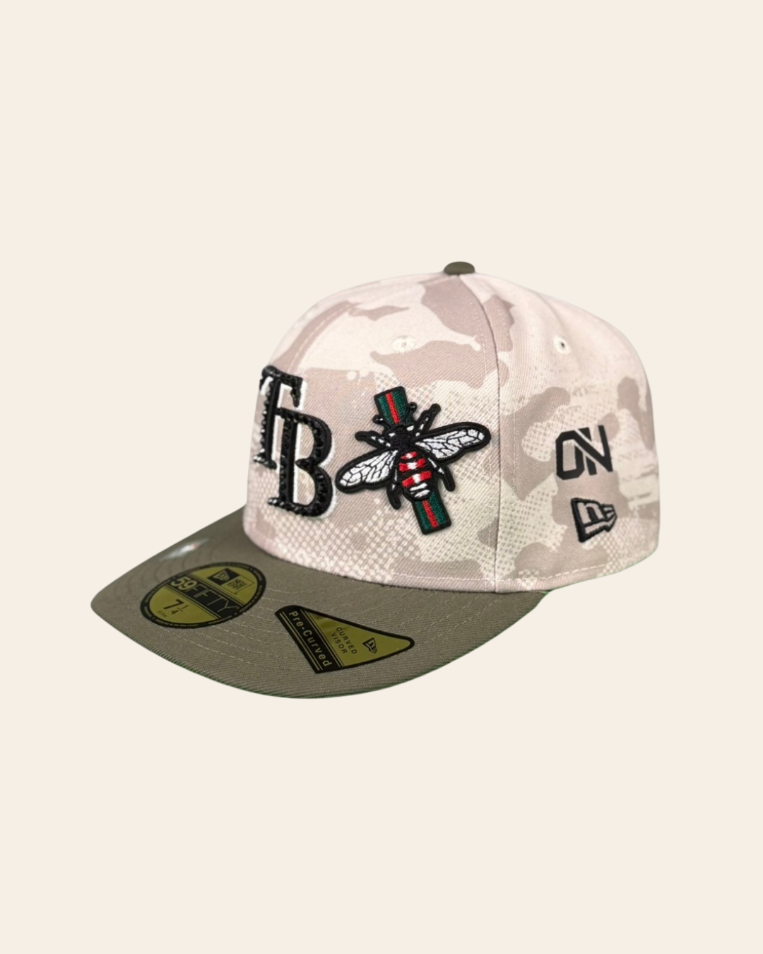 Tampa Bee – Custom 59FIFTY Fitted 7 1/4