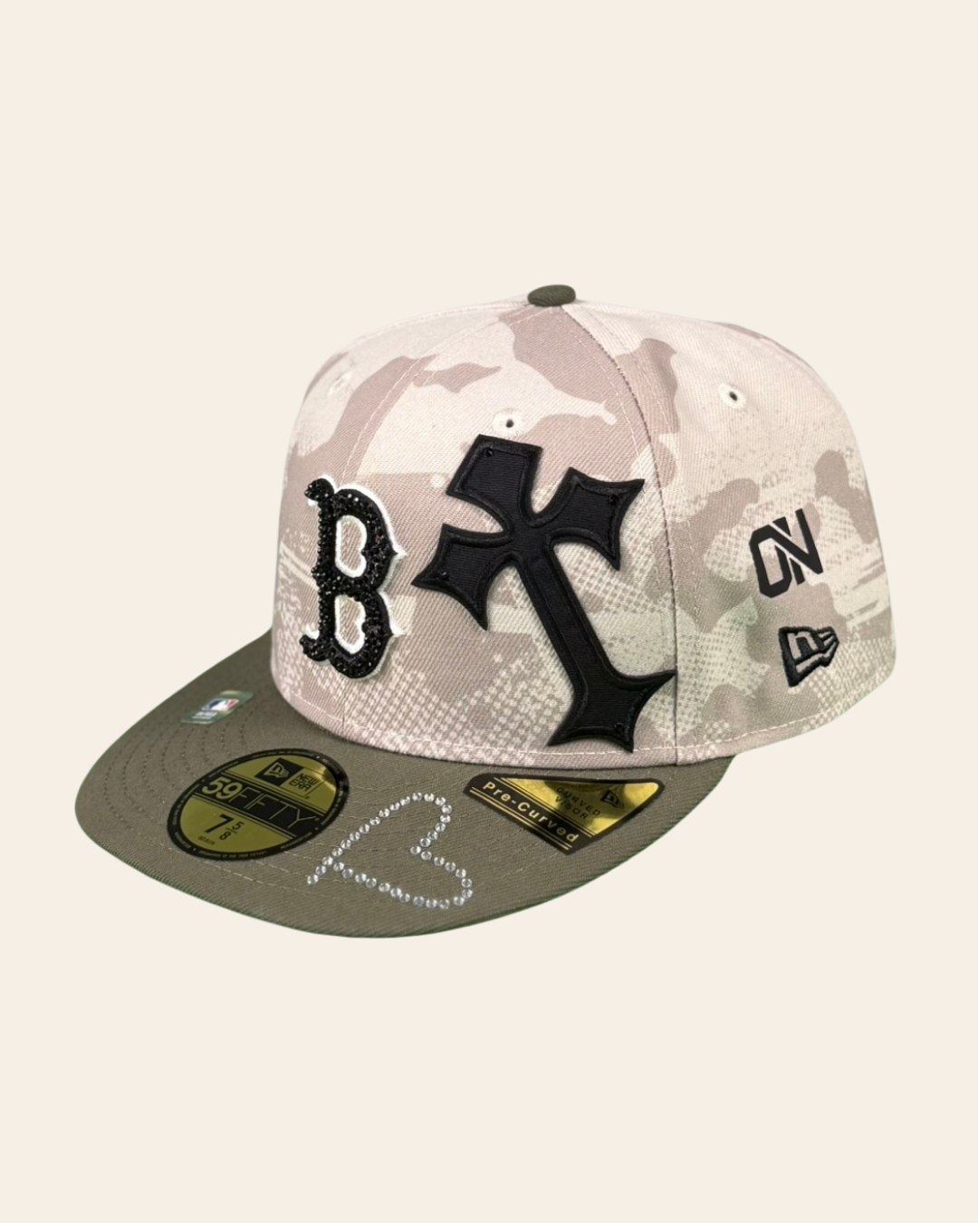 Boston Cross Heart – Custom 59FIFTY Fitted 7 5/8